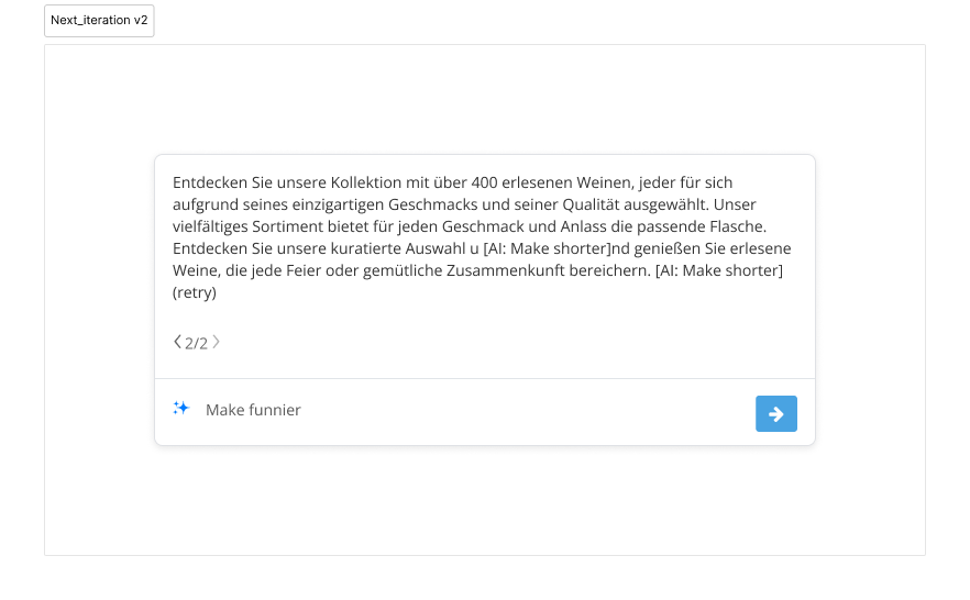 AI assistant follow-up prompt